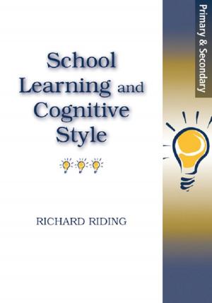 Cover of the book School Learning and Cognitive Styles by David Preece