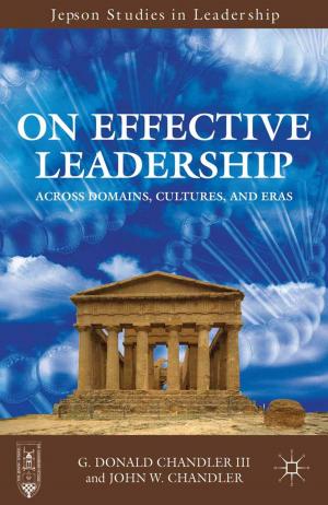 Cover of the book On Effective Leadership by Jayashree Kamblé