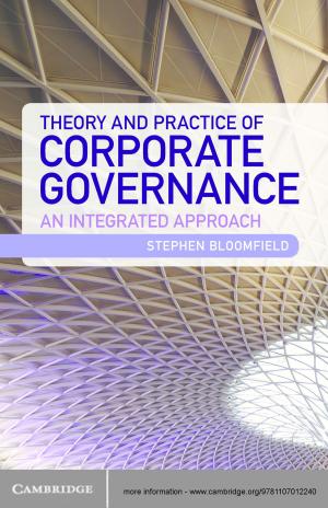 Cover of the book Theory and Practice of Corporate Governance by Joan Richardson