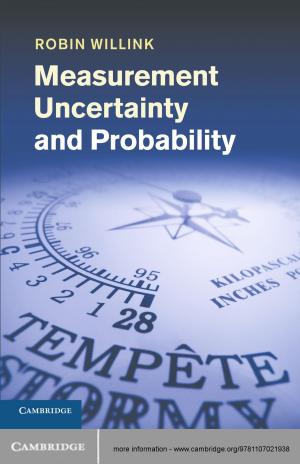 Cover of the book Measurement Uncertainty and Probability by Professor Mark B. Sandberg