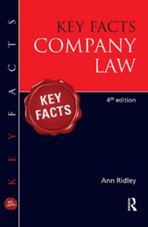 Cover of the book Key Facts Company Law by Lars Magnusson