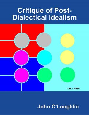 Cover of the book Critique of Post-Dialectical Idealism by Dan Brock