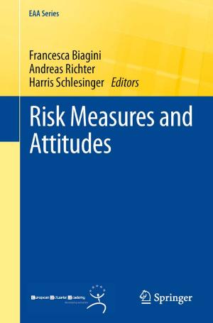 Cover of the book Risk Measures and Attitudes by Cristian Kunusch, Paul Puleston, Miguel Mayosky