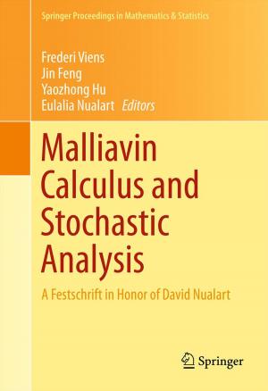Cover of the book Malliavin Calculus and Stochastic Analysis by Massimo Tommasino