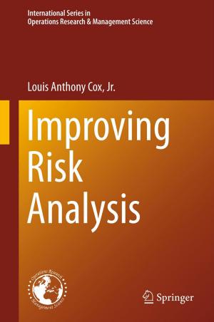 Cover of the book Improving Risk Analysis by Bruce M. Rothschild, Hans-Peter Schultze, Rodrigo Pellegrini