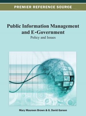 Cover of the book Public Information Management and E-Government by Elena Veselinova, Marija Gogova Samonikov
