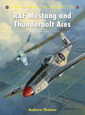 Book cover of RAF Mustang and Thunderbolt Aces