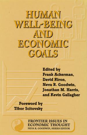 Cover of the book Human Well-Being and Economic Goals by Andre Voisin, Philosophical Library Pub.