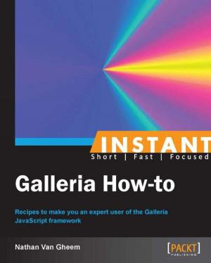 Cover of the book Instant Galleria How-to by Satish Bommisetty, Rohit Tamma, Heather Mahalik