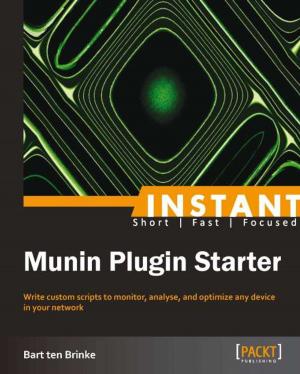 Cover of the book Instant Munin Plugin Starter by Abhilash G B