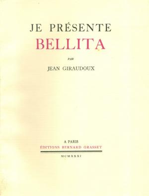 Cover of the book Je présente Bellita by Gérard Guégan