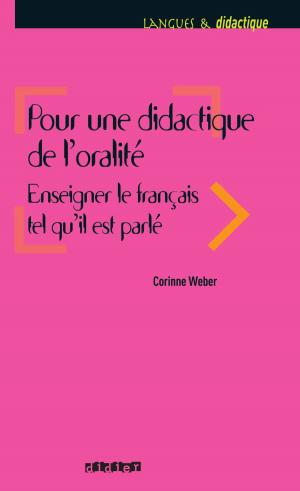 Book cover of Pour une didactique de l'oralité - Ebook