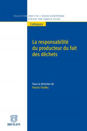 Cover of the book La responsabilité du producteur du fait des déchets by Vassilios Skouris