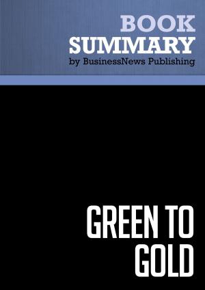 Cover of the book Summary: Green to Gold - Daniel Esty and Andrew Winston by Capitol Reader