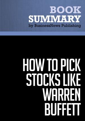 Cover of Summary: How to Pick Stocks Like Warren Buffett - Thimoty Vick