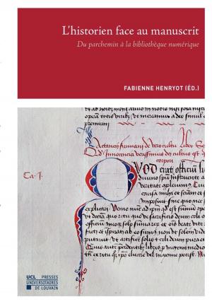 Cover of the book L'historien face au manuscrit by Laure Didier