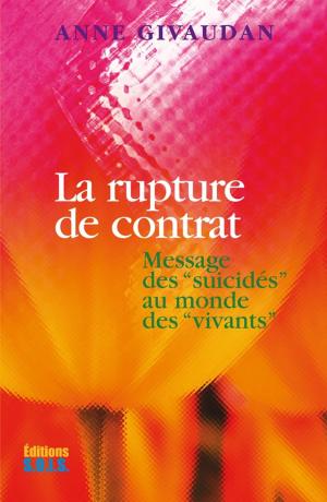 Book cover of La rupture de contrat