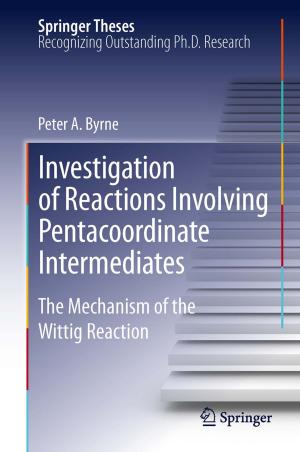 Cover of the book Investigation of Reactions Involving Pentacoordinate Intermediates by Ulrich Hauptmanns