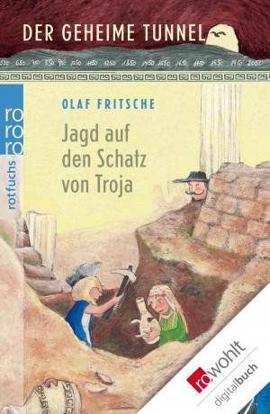 Book cover of Der geheime Tunnel: Jagd auf den Schatz von Troja