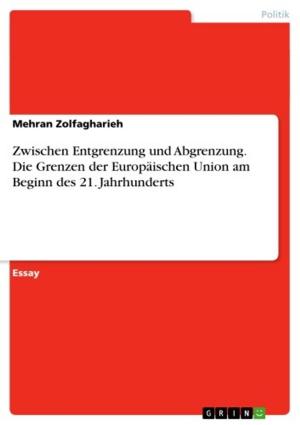 Book cover of Zwischen Entgrenzung und Abgrenzung. Die Grenzen der Europäischen Union am Beginn des 21. Jahrhunderts