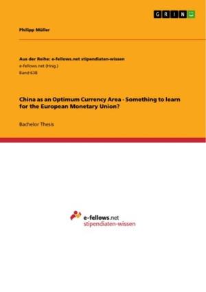 Cover of the book China as an Optimum Currency Area - Something to learn for the European Monetary Union? by Florian Schoetzke