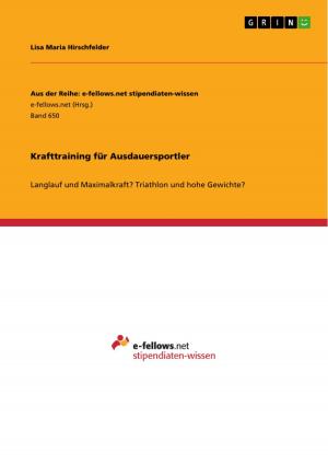 Cover of the book Krafttraining für Ausdauersportler by Stephan Kreftsiek
