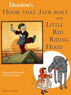 Cover of the book House that Jack built. Little Red Riding Hood. by Петр Ершов, художник Виктория Дунаева