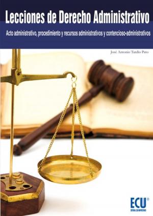 Cover of the book Lecciones de Derecho Administrativo (Acto administrativo, procedimiento y recursos administrativos y contencioso-administrativos) by José Antonio López Vizcaíno, Varios autores (VV. AA.)