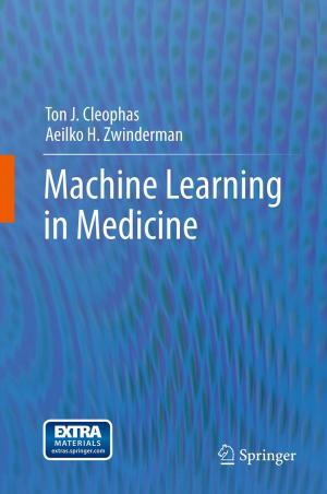 Cover of the book Machine Learning in Medicine by O. Lee, T.A. Robertson