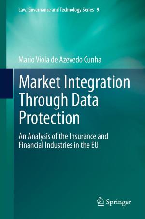 Cover of the book Market Integration Through Data Protection by Harold E. Burkhart, Margarida Tomé