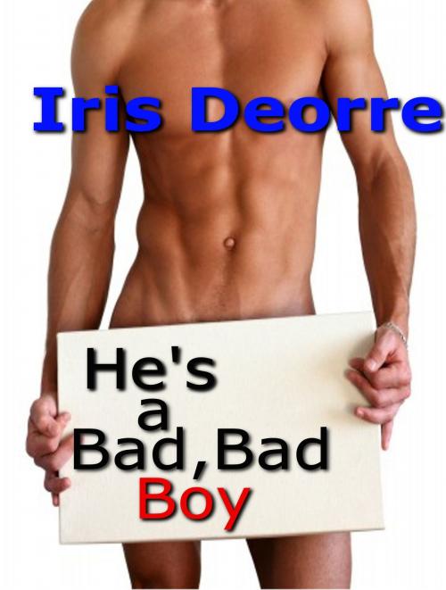 Cover of the book He's a Bad Bad Boy by Iris Deorre, Iris Deorre