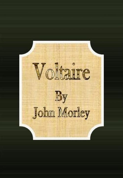 Cover of the book Voltaire by John Morley, cbook