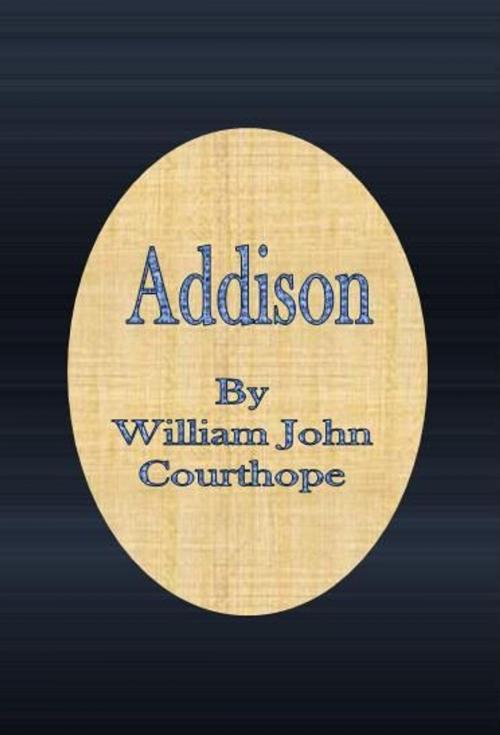 Cover of the book Addison by William John Courthope, cbook