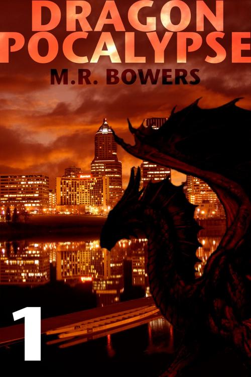Cover of the book Dragonpocalypse #1: Burn It All Down by Matthew Bowers, Majestic Giraffe Productions