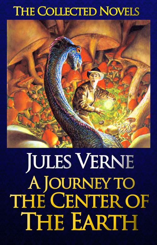 Cover of the book Journey to the Center of the Earth (With AudioBook Links) by Jules Verne, Jules Verne