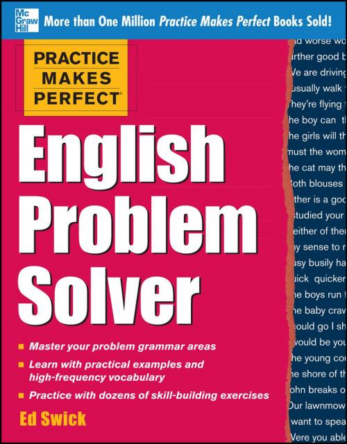 Cover of the book Practice Makes Perfect English Problem Solver (EBOOK) by Ed Swick, McGraw-Hill Education
