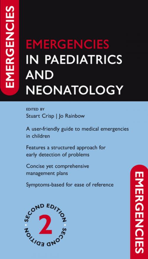 Cover of the book Emergencies in Paediatrics and Neonatology by , OUP Oxford