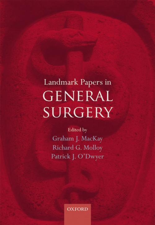 Cover of the book Landmark Papers in General Surgery by , OUP Oxford