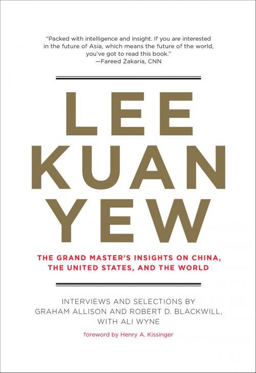 Cover of the book Lee Kuan Yew by Graham Allison, Robert D. Blackwill, Ali Wyne, The MIT Press