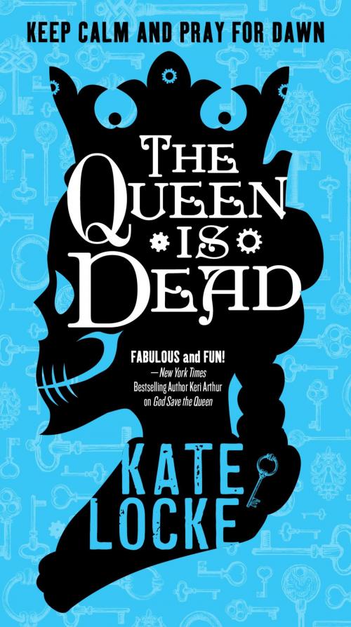 Cover of the book The Queen Is Dead by Kate Locke, Orbit