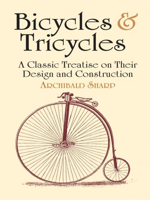 Cover of the book Bicycles & Tricycles by Archibald Sharp, Dover Publications