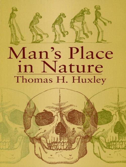 Cover of the book Man's Place in Nature by Thomas H. Huxley, Dover Publications