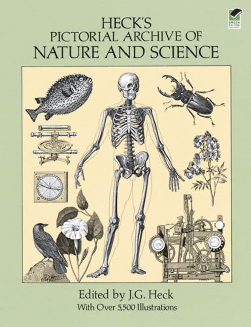 Cover of the book Heck's Pictorial Archive of Nature and Science by , Dover Publications