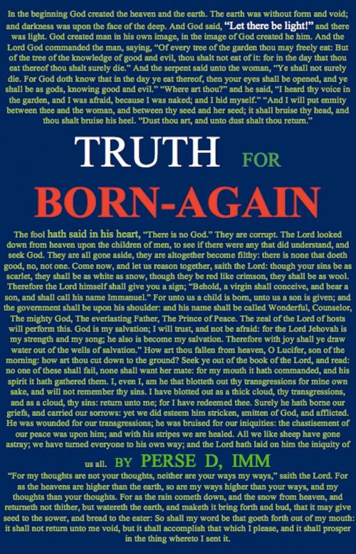 Cover of the book Truth for Born-Again by Perse D. Imm, ebookit