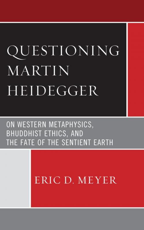 Cover of the book Questioning Martin Heidegger by Eric D. Meyer, UPA