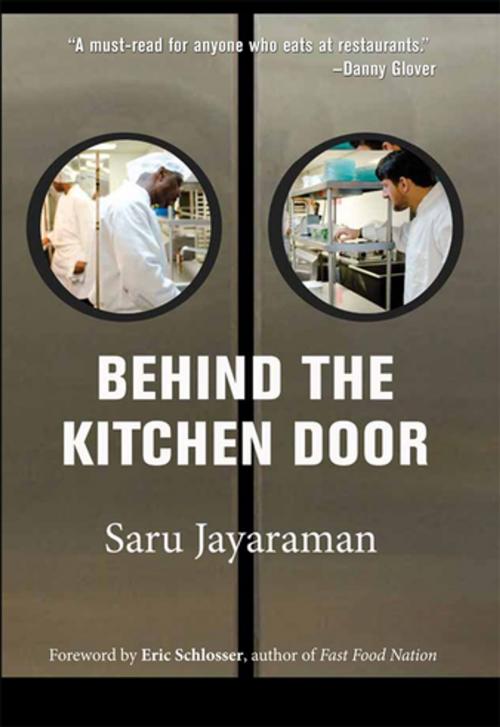 Cover of the book Behind the Kitchen Door by Saru Jayaraman, Cornell University Press