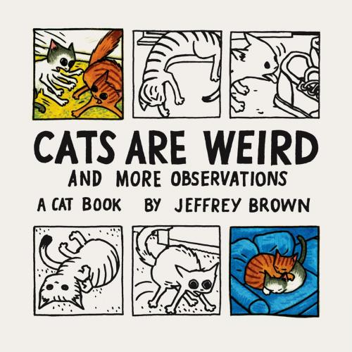 Cover of the book Cats Are Weird by Jeffrey Brown, Chronicle Books LLC