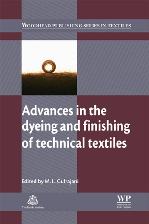 Cover of the book Advances in the Dyeing and Finishing of Technical Textiles by , Elsevier Science