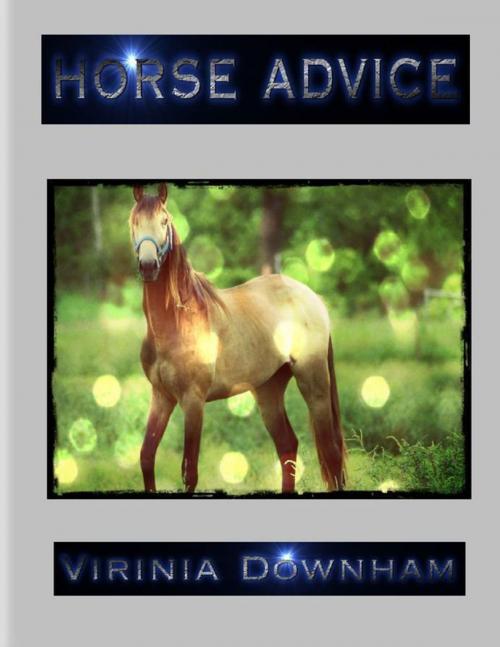 Cover of the book Horse Advice by Virinia Downham, Lulu.com