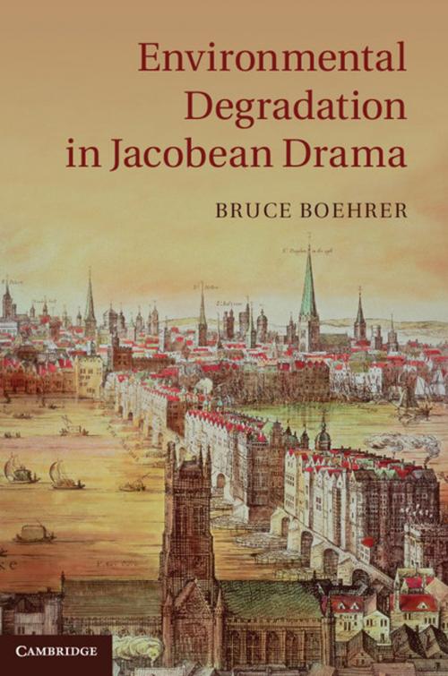 Cover of the book Environmental Degradation in Jacobean Drama by Bruce Boehrer, Cambridge University Press